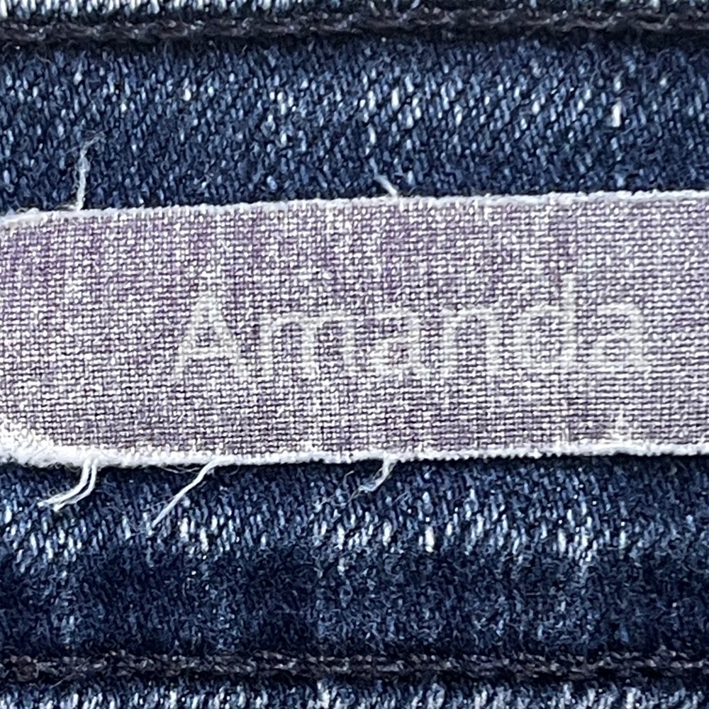 Gloria Vanderbilt AMANDA RETRO WOMENS SIZE 10 Dark Blue Jeans - Picture 7 of 9